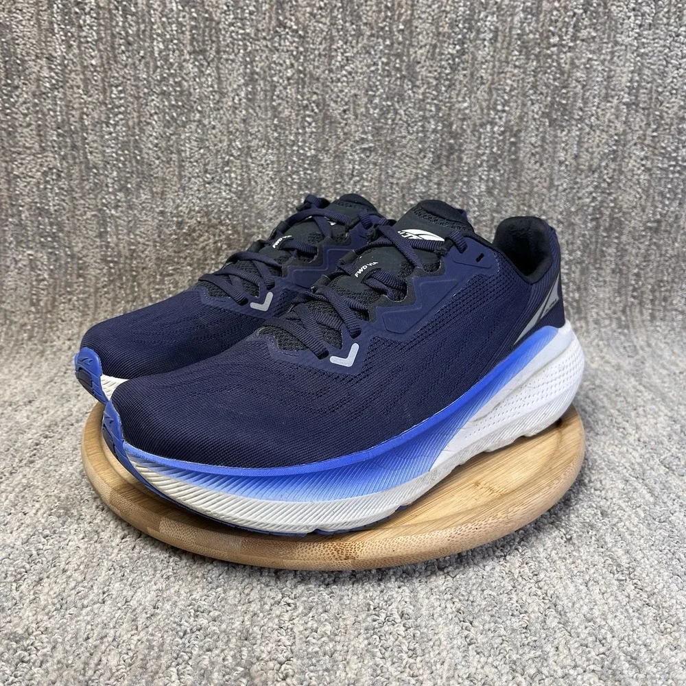 Altra FWD VIA Shoes Men's Size 8.5 Blue Road Running Athletic Sneakers Gym Used